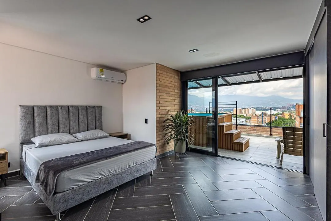 麦德林4300 Sqft Luxury Penthouse With Stunning Views公寓 麦德林